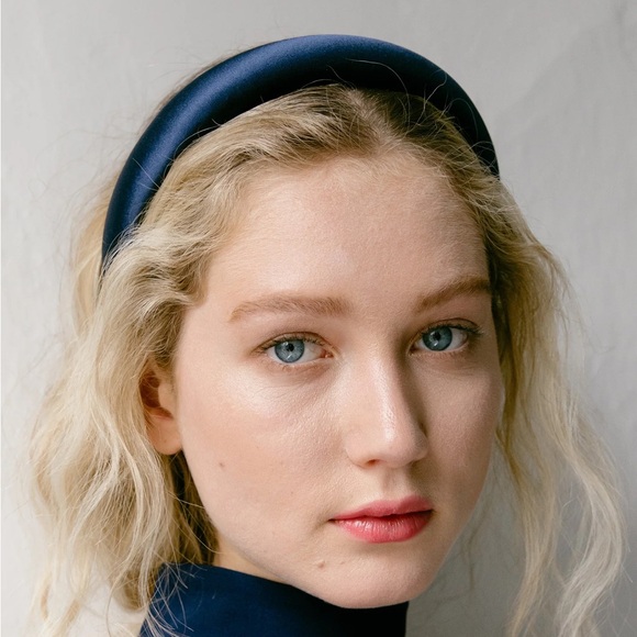 💫RARE!💫 Jennifer Behr, Royal Blue, Tori Satin, Headband! - Picture 9 of 10